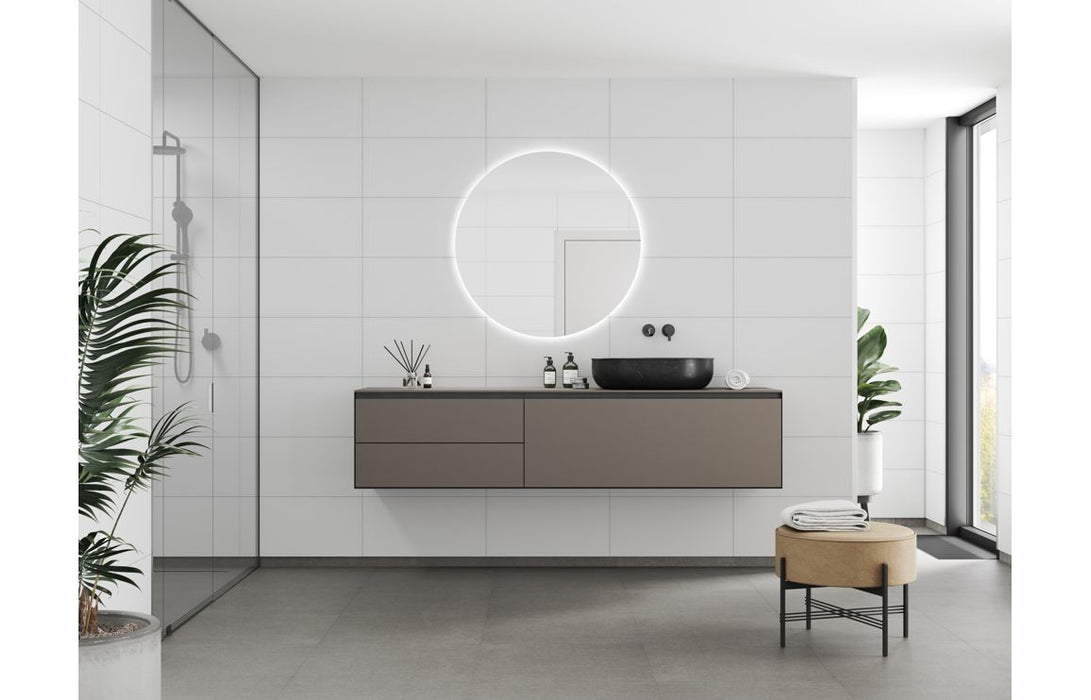 Fibo Contemporary - White Silk 60x30cm (Tile Effect)