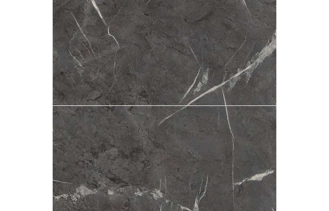 Fibo Marble - Black Marble (Tile Effect)