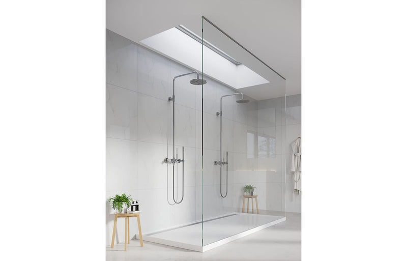 Fibo Marble - Bright Marble (Tile Effect)