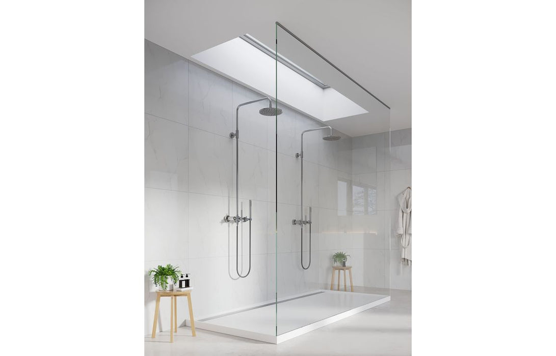 Fibo Marble - Bright Marble (Tile Effect)