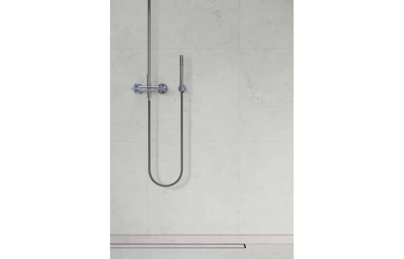 Fibo Marble - White Marble (Tile Effect)