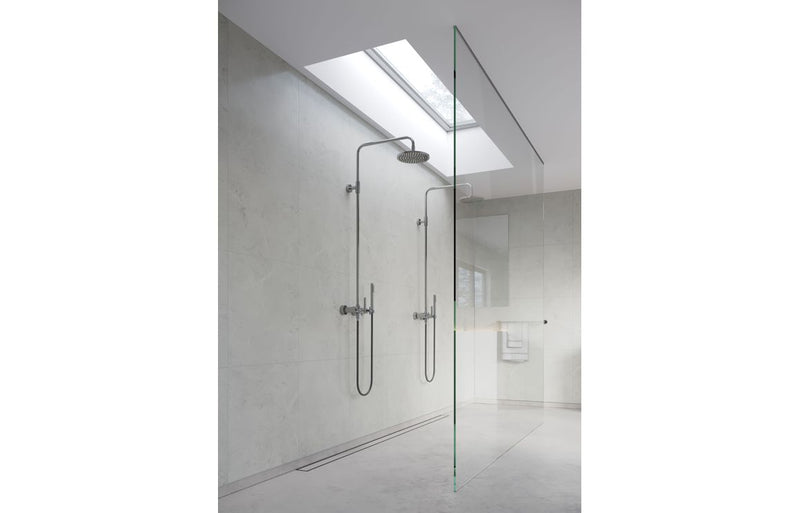 Fibo Marble - White Marble (Tile Effect)