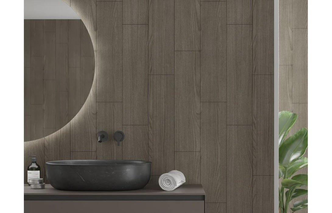 Fibo Scandinavian - Dark Wood (Vertical Plank)