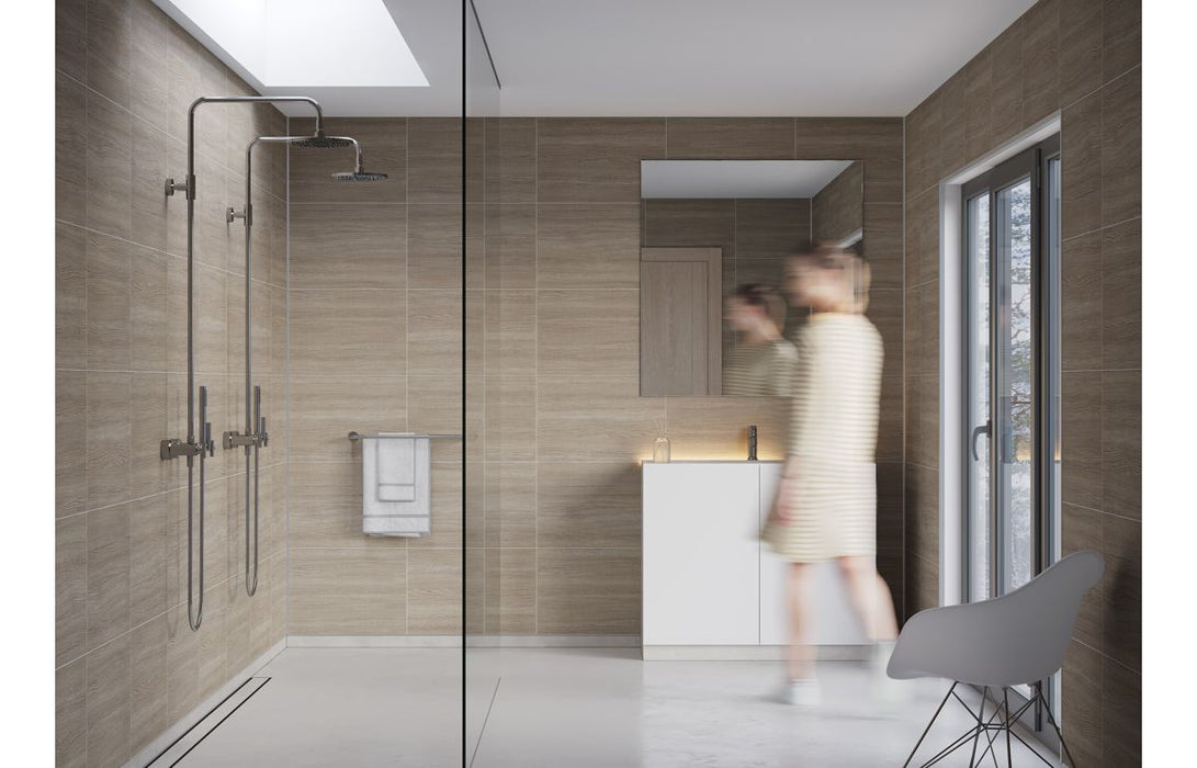 Fibo Scandinavian - Grey Oak (Tile Effect)