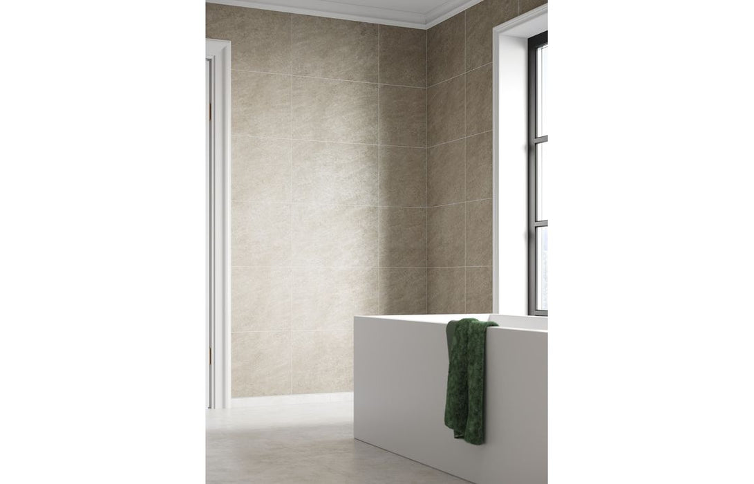 Fibo Scandinavian - Grey Sahara (Tile Effect)