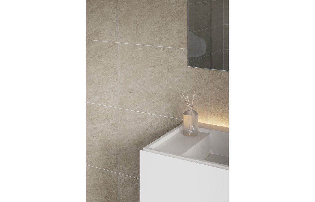 Fibo Scandinavian - Grey Sahara (Tile Effect)