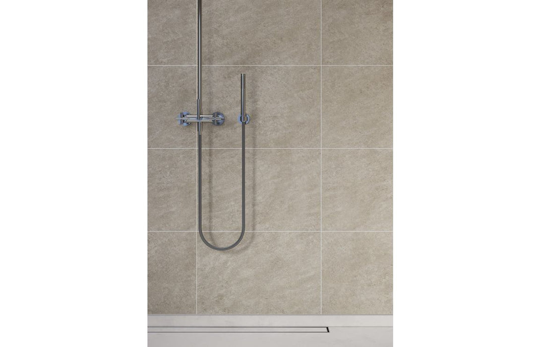 Fibo Scandinavian - Grey Sahara (Tile Effect)