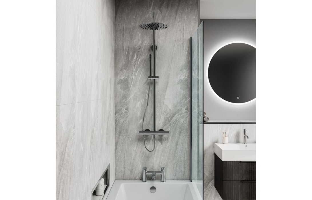 Fibo Scandinavian - Grey Stone (Tile Effect)