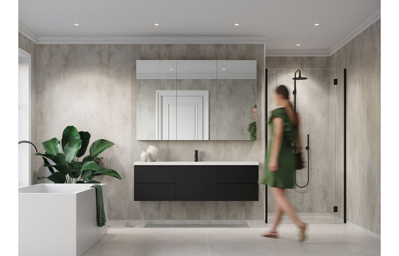 Fibo Signature - Cracked Cement (Plain Panel)