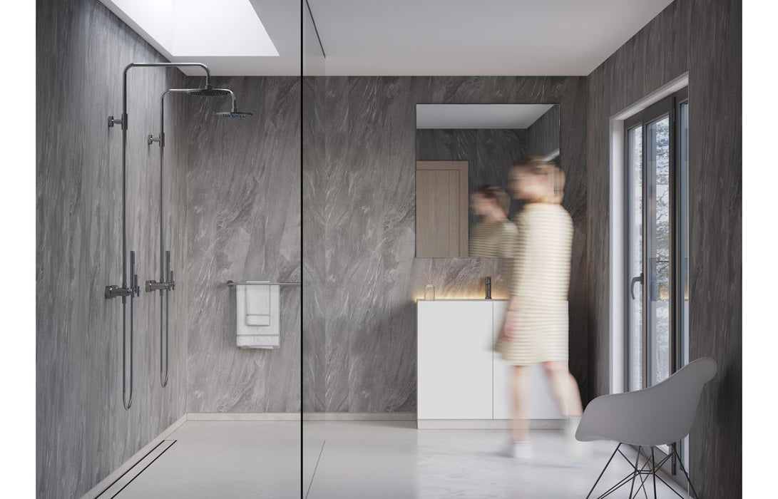 Fibo Signature - Grey Stone (Plain Panel)