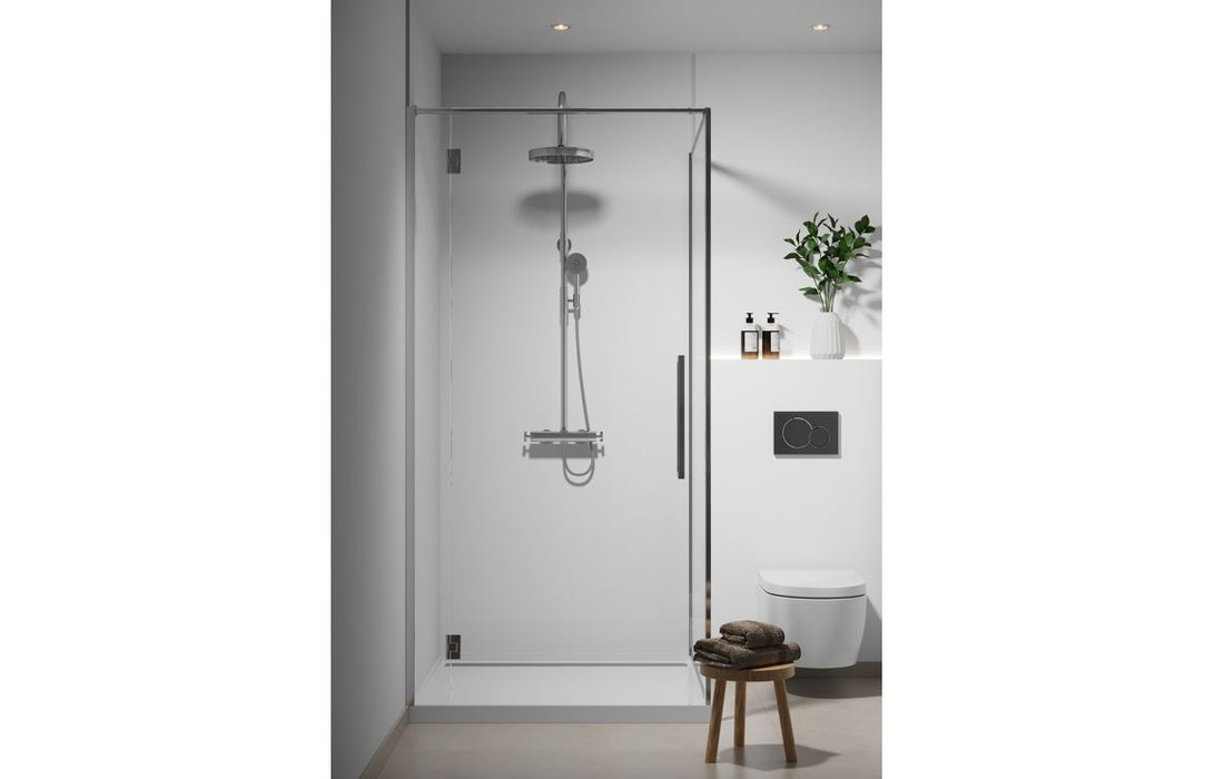 Fibo Timeless - Crystal White - Silk (Plain Panel)