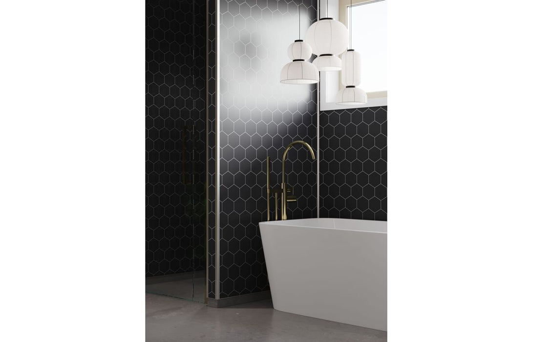 Fibo Urban - Black Silk (Hexagonal)