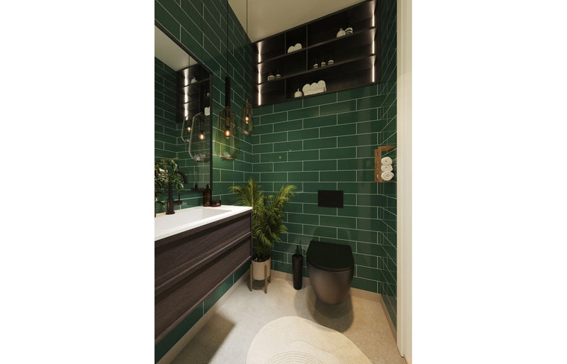 Fibo Urban - Bottle Green (Metro Brick)