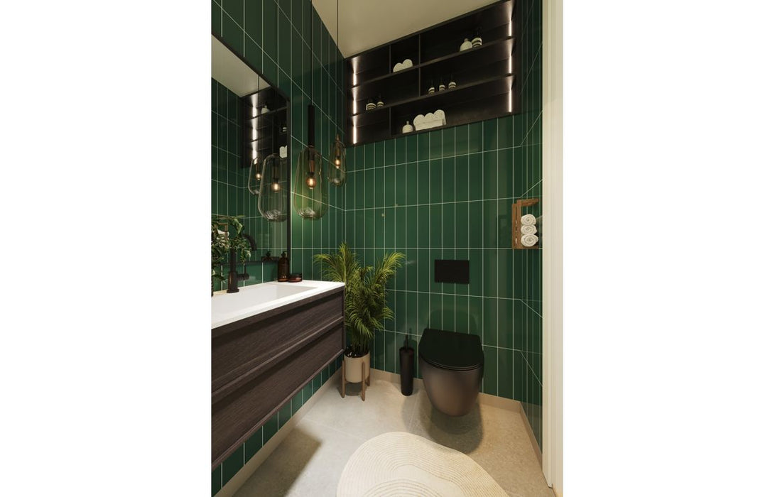 Fibo Urban - Bottle Green (Stacked Subway)