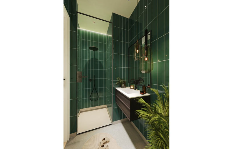 Fibo Urban - Bottle Green (Stacked Subway)