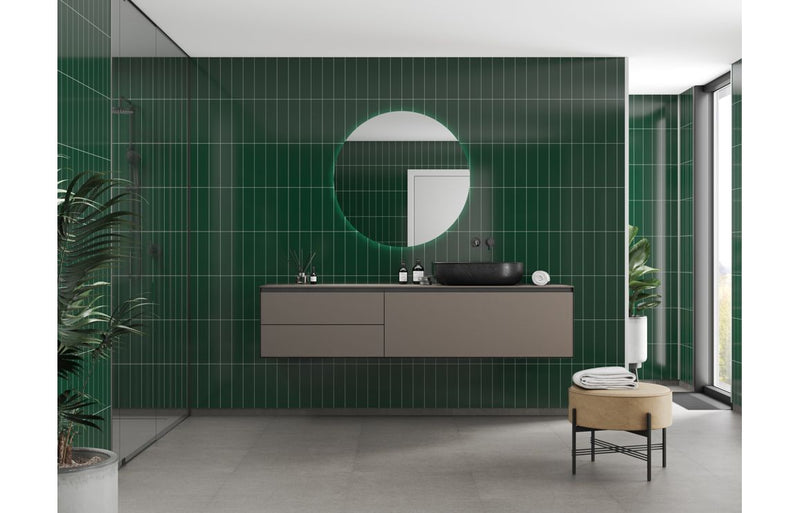 Fibo Urban - Bottle Green (Stacked Subway)