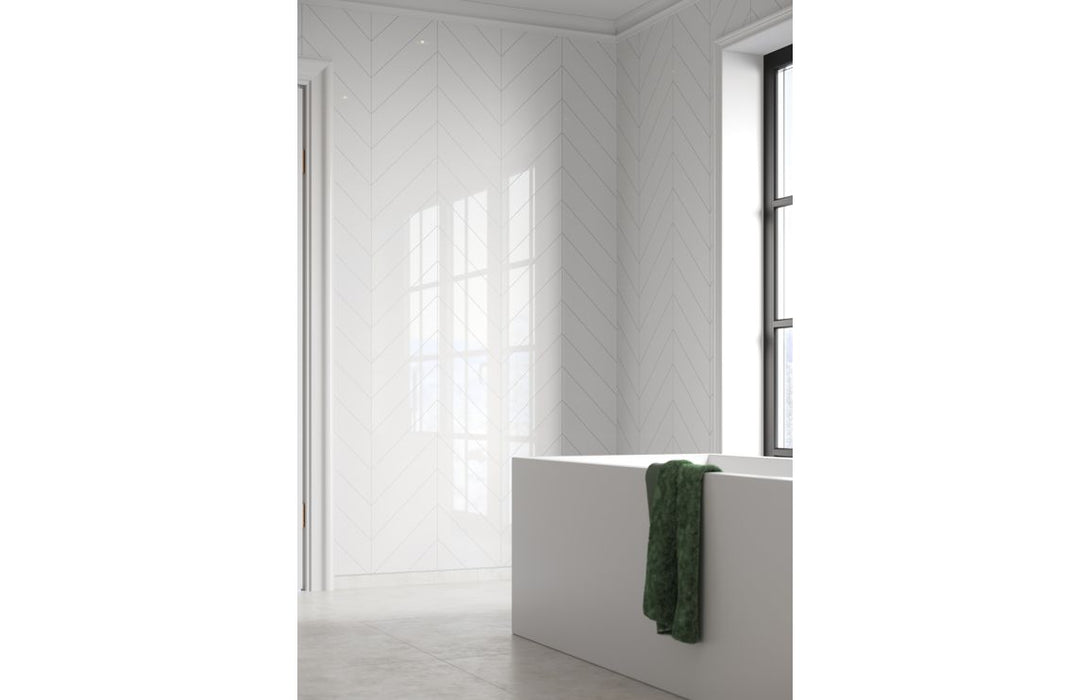 Fibo Urban - Denver White (Chevron)