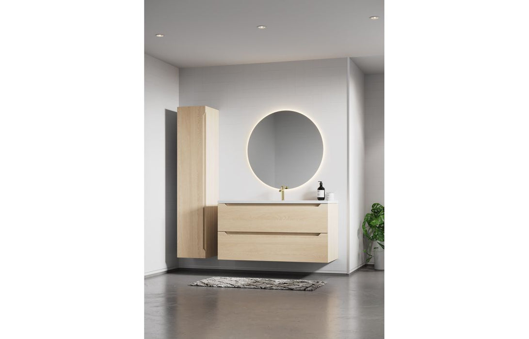 Fibo Urban - Denver White (Straight Herringbone)