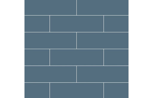 Fibo Urban - Dusty Blue (Metro Brick)