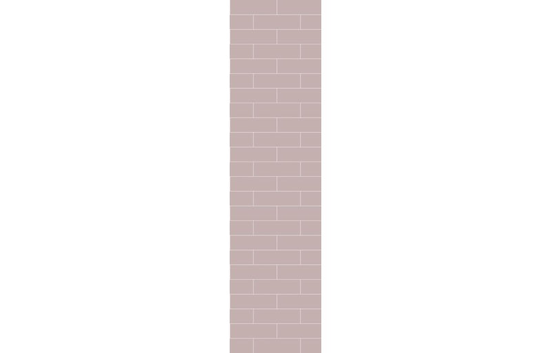 Fibo Urban - Dusky Pink (Metro Brick)