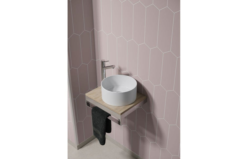 Fibo Urban - Dusky Pink (Elongated Hexagonal)