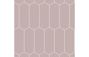 Fibo Urban - Dusky Pink (Elongated Hexagonal)