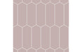 Fibo Urban - Dusky Pink (Elongated Hexagonal)