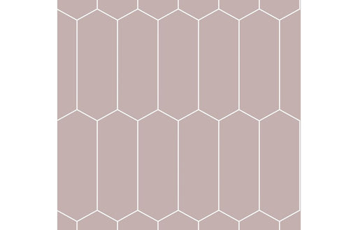 Fibo Urban - Dusky Pink (Elongated Hexagonal)