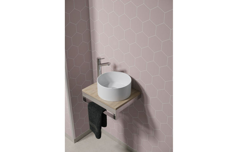 Fibo Urban - Dusky Pink (Hexagonal)