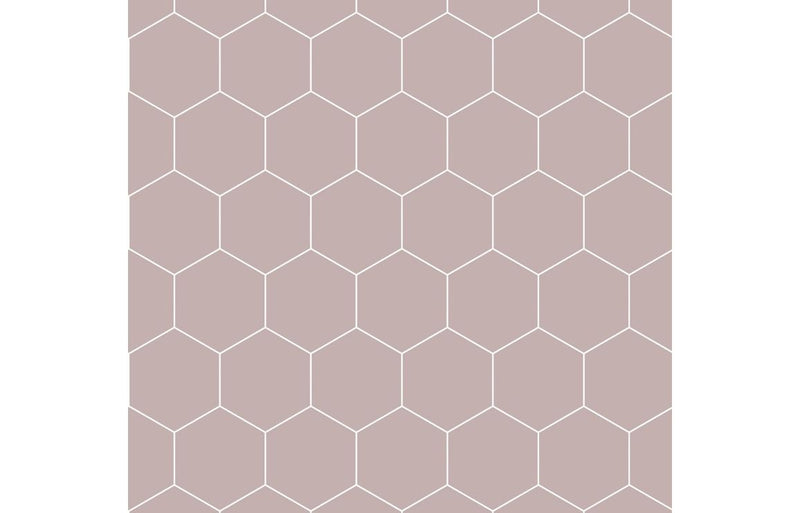Fibo Urban - Dusky Pink (Hexagonal)
