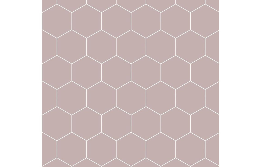 Fibo Urban - Dusky Pink (Hexagonal)