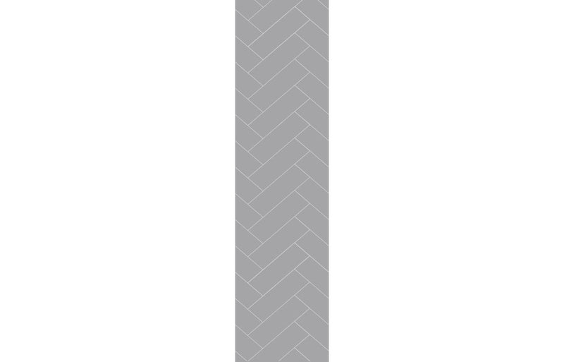 Fibo Urban - Medium Grey (Herringbone)
