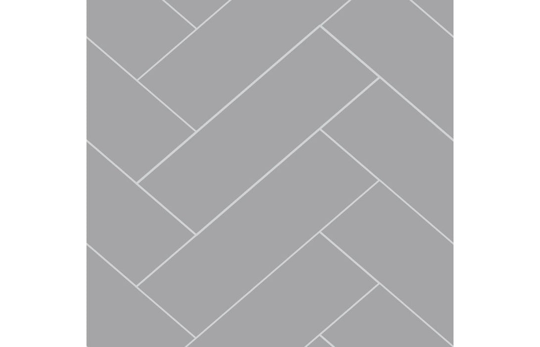 Fibo Urban - Medium Grey (Herringbone)