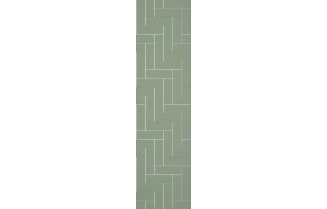 Fibo Urban - Olive Green (Straight Herringbone)