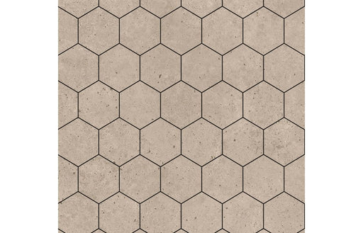 Fibo Urban - Rough Cement (Hexagonal)
