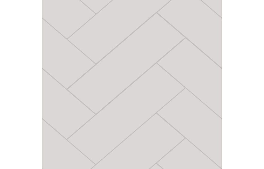 Fibo Urban - White Silk (Herringbone)