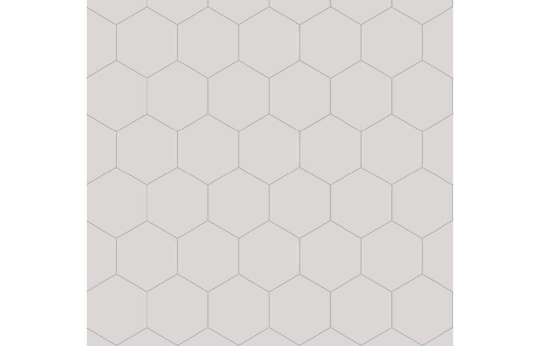 Fibo Urban - White Silk (Hexagonal)