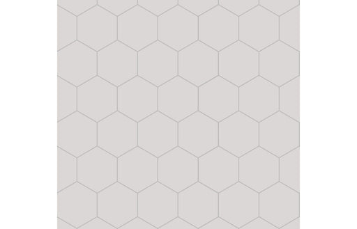 Fibo Urban - White Silk (Hexagonal)