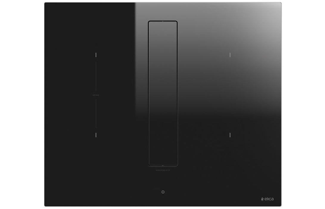 Elica NikolaTesla Fit 60cm Venting Induction Hob - Black