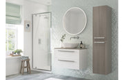Flevarno Pivot Door - Chrome