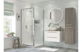 Flevarno Pivot Door - Chrome