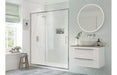 Flevarno Sliding Door - Chrome