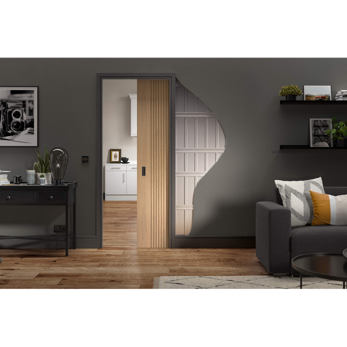 FLUSSO POCKET DOOR SET SINGLE