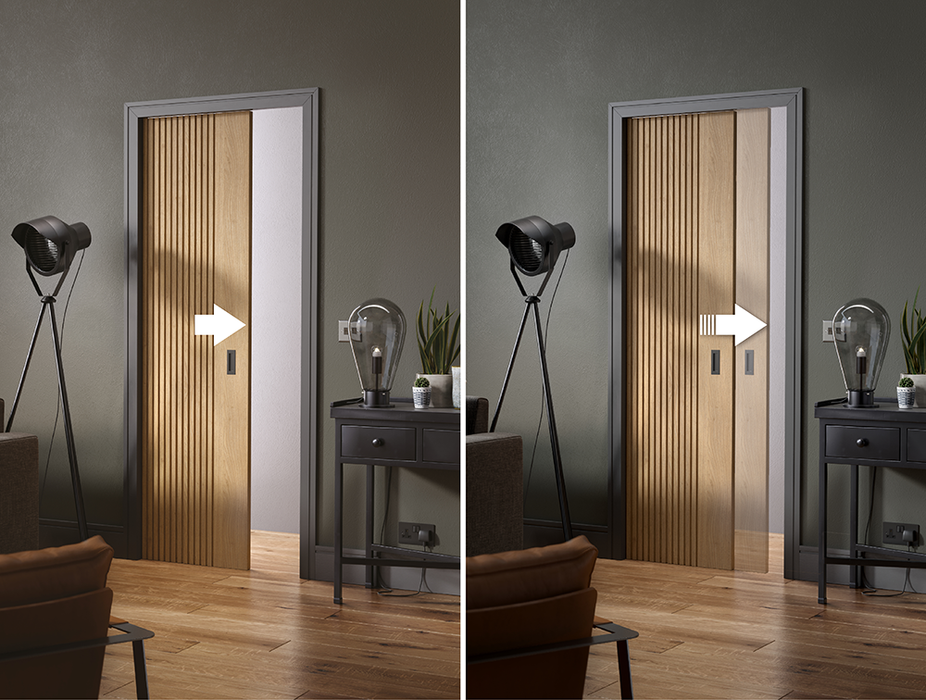 Flusso Pocket Door Slow Damper Unit