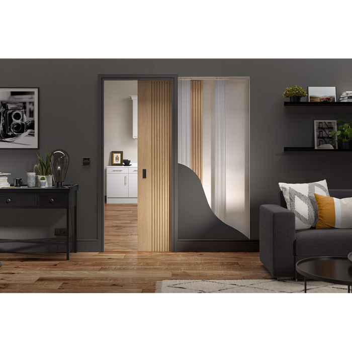 FLUSSO SINGLE POCKET DOOR KIT