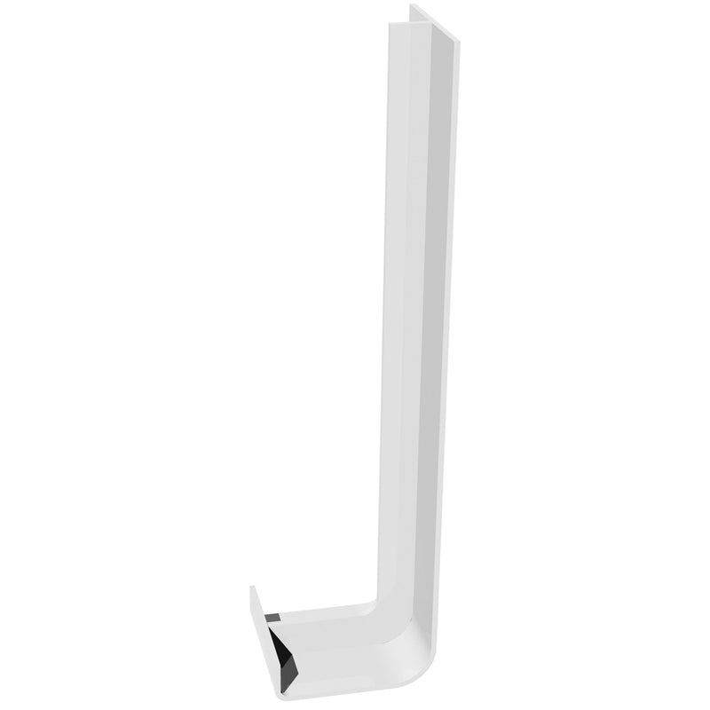 White Plain Fascia External Double Joiner Extended