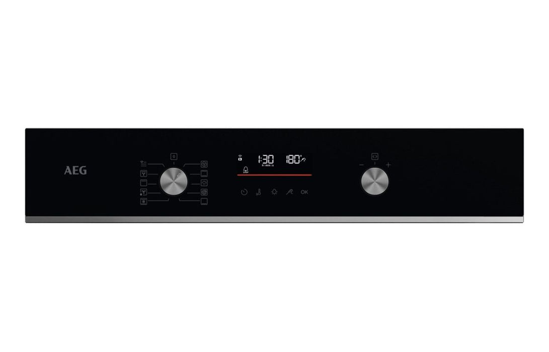 AEG GA5PB501AB Single Pyrolytic Oven w/Steam - Black