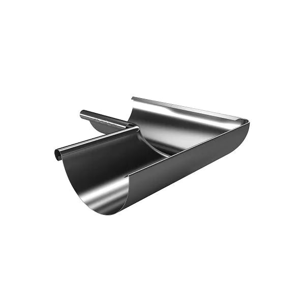 RoofArt Scandic Rainwater System - 125mm - 90° Int Gutter Corner With Joints