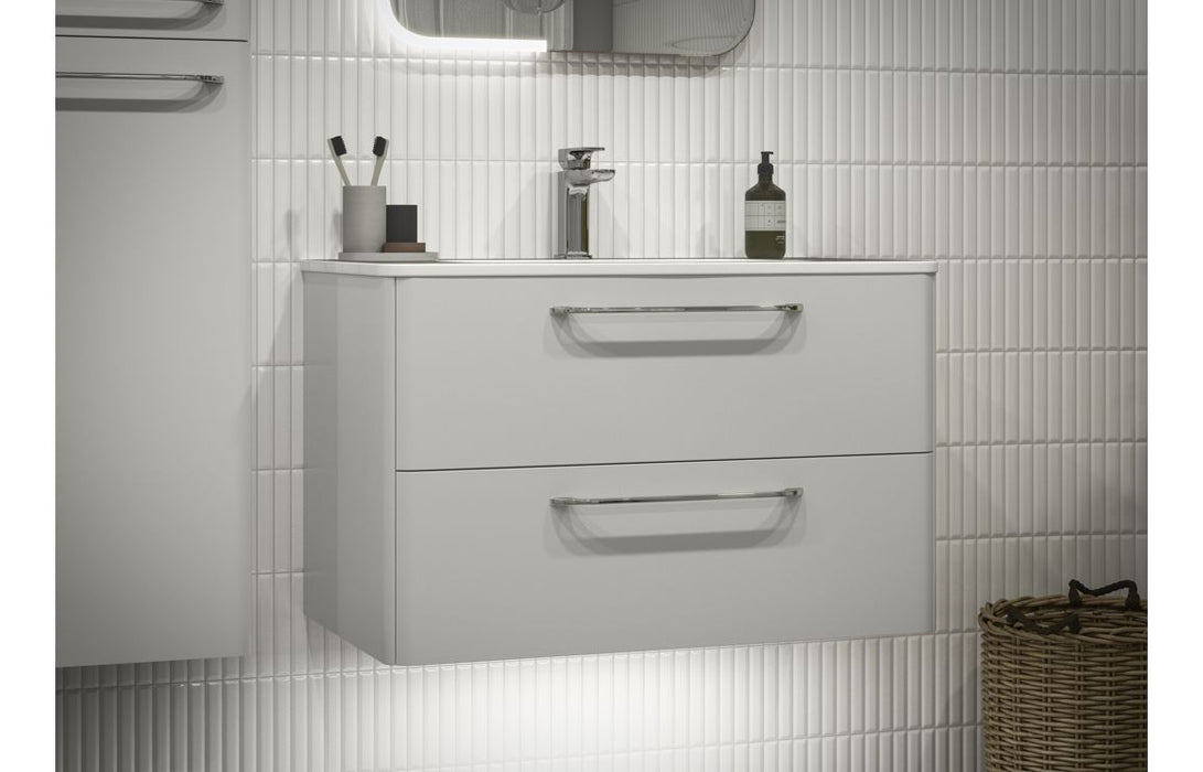 Deco 506mm WC Unit - White Gloss