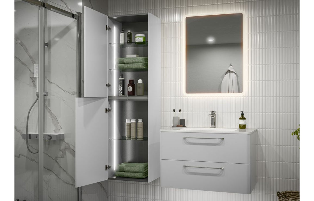Deco 506mm WC Unit - White Gloss